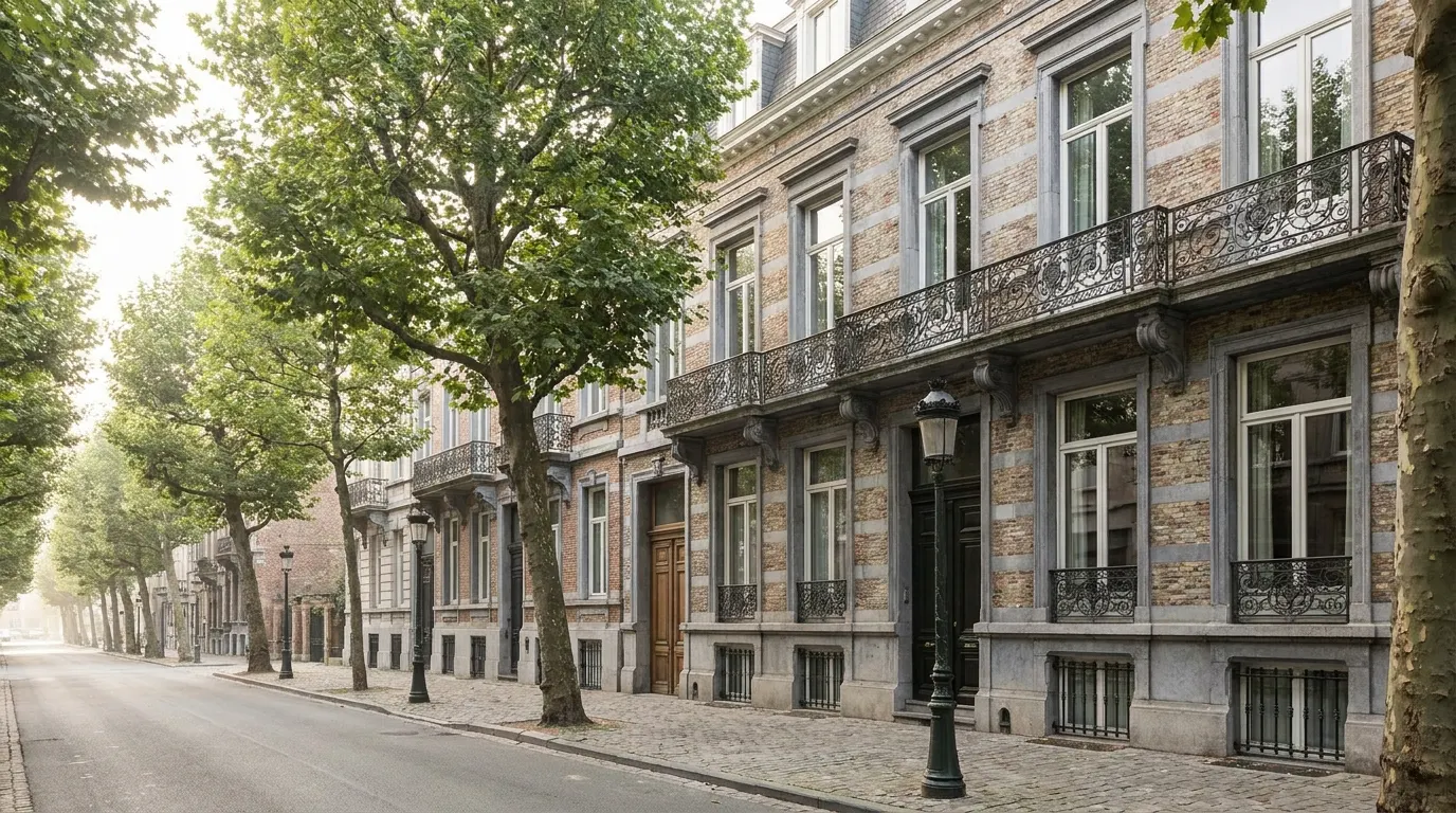 Brussels townhouse